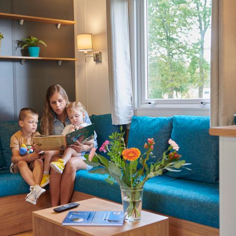 Stacaravan 4 personen - Stacaravan Excellence 2 slaapkamers terras