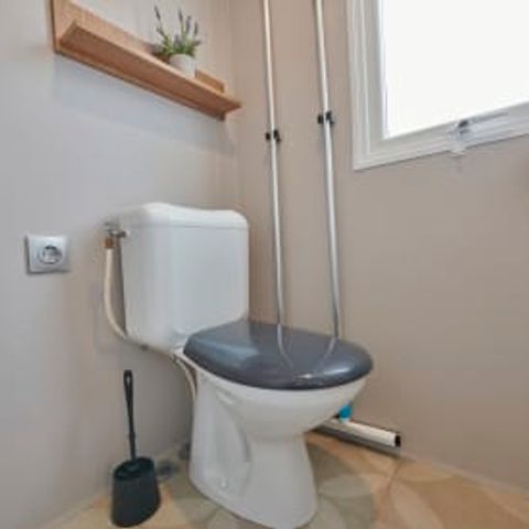 Stacaravan 4 personen - Elégance 2 slaapkamers terras