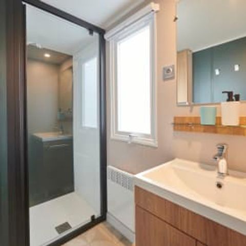 Stacaravan 4 personen - Elégance 2 slaapkamers terras
