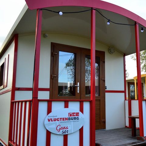 Stacaravan 4 personen - Pipowagen op het park