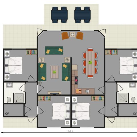 VAKANTIEHUIS 8 personen - Heidestein