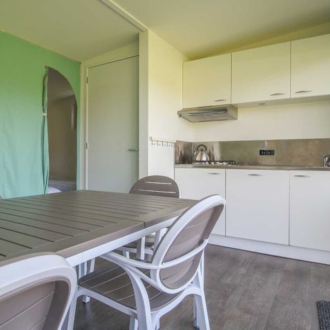 tent 5 personen - cabin Vlinder