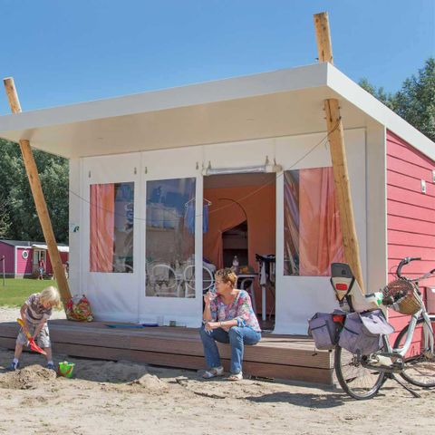 Tent 5 personen - cabin Vlinder