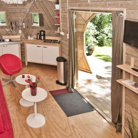 Accommodatie 4 personen - Houten Iglo