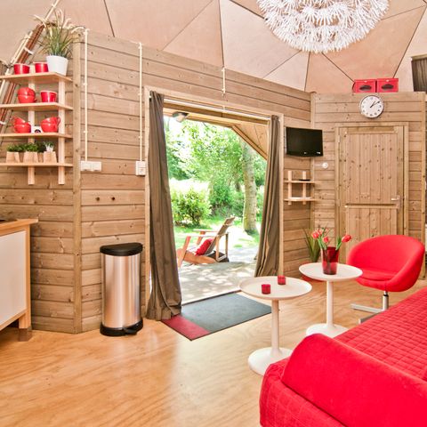 Accommodatie 4 personen - Houten Iglo