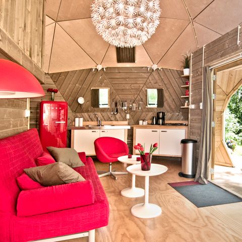 UNIEKE ACCOMMODATIE 4 personen - Houten Iglo