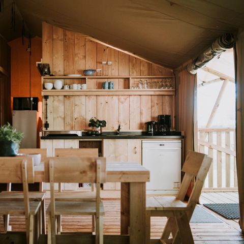LODGE 6 personen - Lodge Pauw incl. entree Safaripark Beekse Bergen