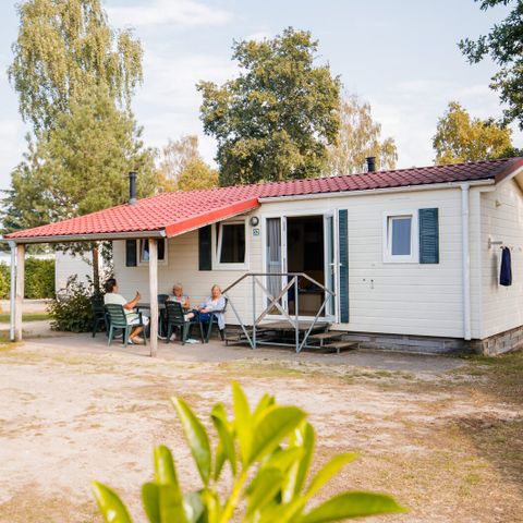 Chalet 4 personen - Overdekt terras en omheinde tuin