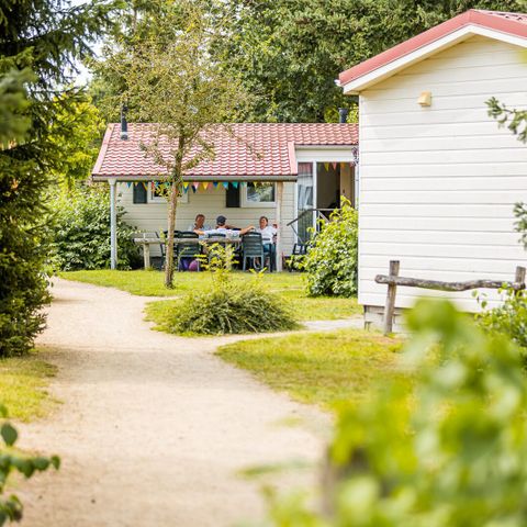Chalet 4 personen - Overdekt terras en omheinde tuin