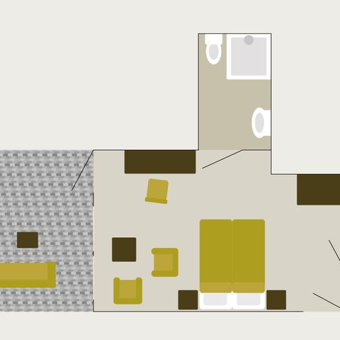 Slaapkamer 2 personen - Luxe Hotelkamer