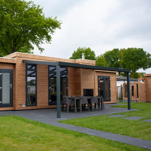 Groepsaccommodatie 12 personen - Veluwe Villa met Sauna en Grillhuis 6+6