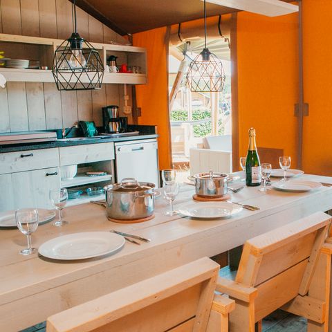 Safaritent 8 personen - Luxe Safarihouse