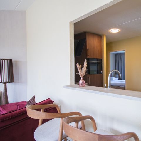 Bungalow 4 personen - Heuveltjes met jacuzzi en sauna