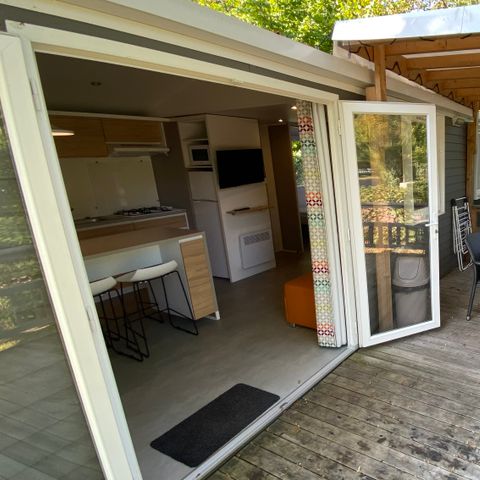 LODGE 6 personen - Veranda lodge L