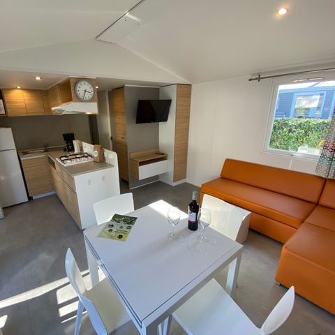 LODGE 6 personen - Veranda lodge XL