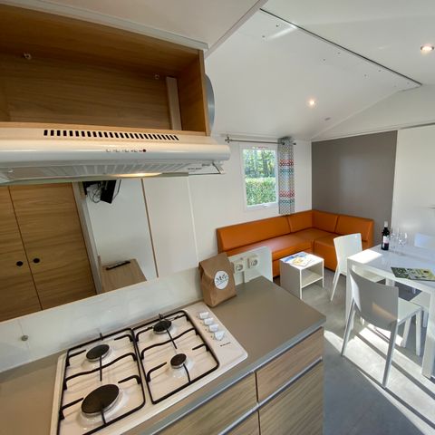 LODGE 6 personen - Veranda lodge XL