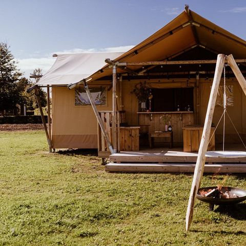 Tent 5 personen - glamping met airco