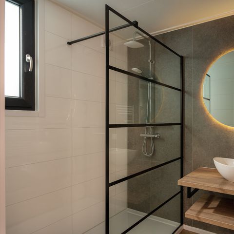 LODGE 4 personen - Lodge Oak met twee ensuite badkamers