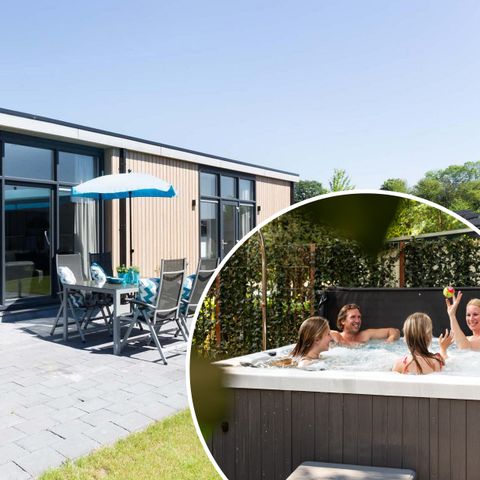 Bungalow 5 personen - Module II Wellness (Spa)
