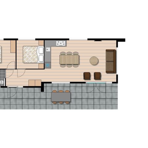 Bungalow 4 personen - Module Special