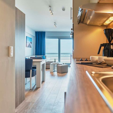 Appartement 4 personen - Suite gedeeltelijk zeezicht