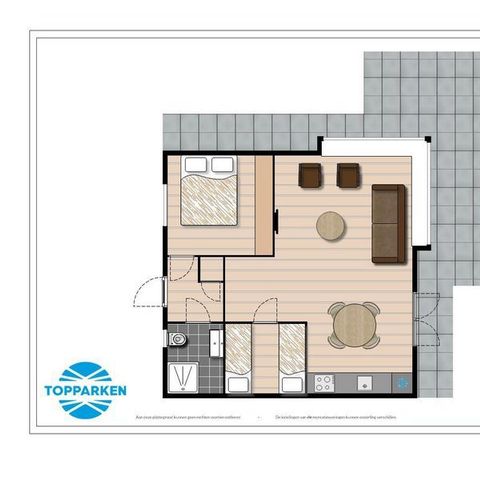 Bungalow 4 personen - Landhuis