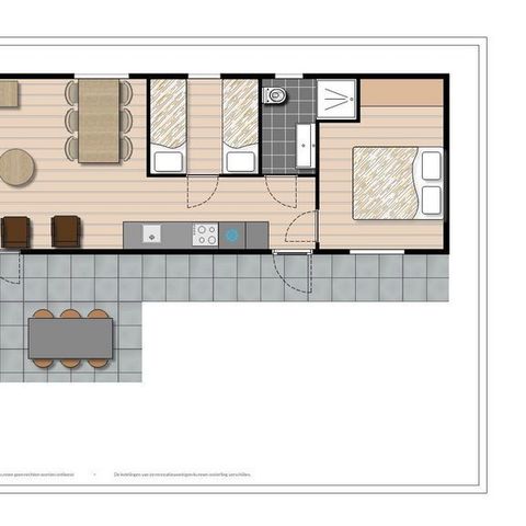 Bungalow 4 personen - Parel