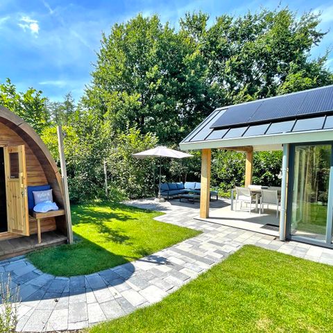 LODGE 5 personen - Wellness Cottage met privé Hottub en Sauna