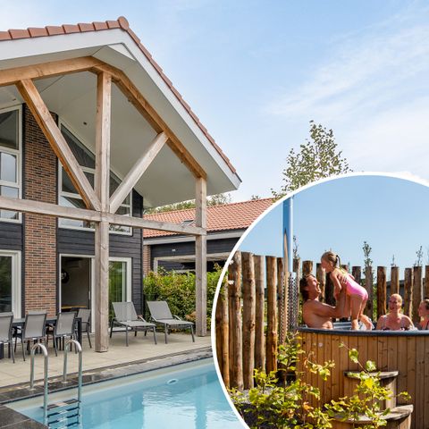 Villa 10 personen - Zwembad & Wellness (Hottub)