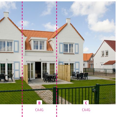 Bungalow 4 personen - 4 Comfort