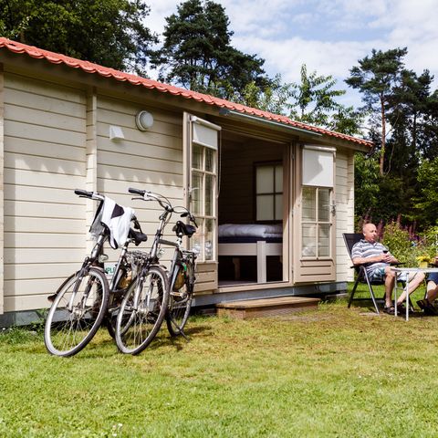 Chalet 2 personen - Kampeerchalet de Bosuil