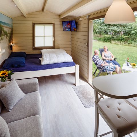 Chalet 2 personen - Kampeerchalet de Bosuil