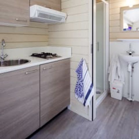 Chalet 2 personen - Kampeerchalet de Bosuil