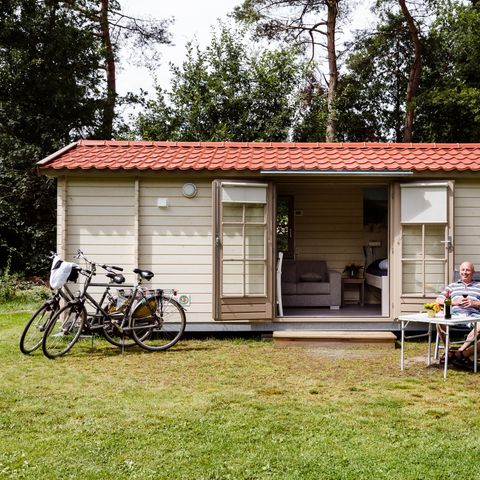 Chalet 2 personen - Kampeerchalet de Bosuil