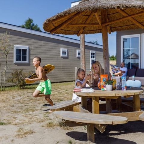 Chalet 6 personen - Strandzicht (max. 4 volwassenen)