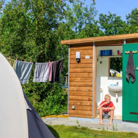 Kampeerplaats - Met eigen badkamer