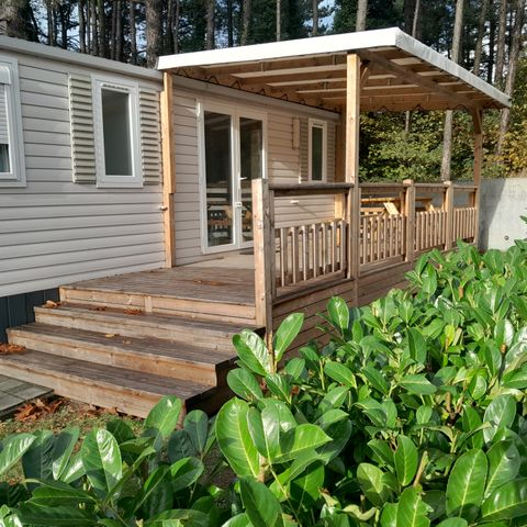 Stacaravan 6 personen - Holiday Home - 1 huisdier toegelaten