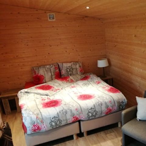 Stacaravan 2 personen - Woodlodge max. 2 adults (huisdiervriendelijk)