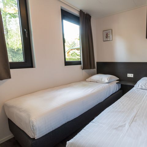 Bungalow 6 personen - Bos Lodge 75 Eco met Sauna