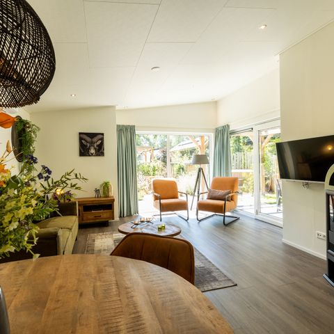 Bungalow 5 personen - Heide Lodge Eco met Hottub én Sauna
