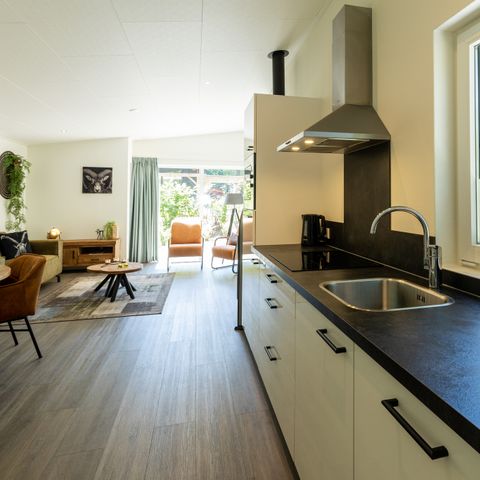 Bungalow 5 personen - Heide Lodge Eco met Hottub óf Jacuzzi én Sauna