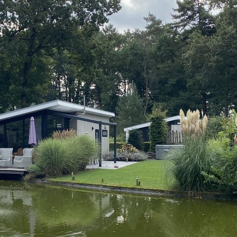 Bungalow 4 personen - Bos Lodge 55 met Jacuzzi