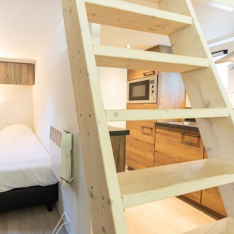 Bungalow 4 personen - Tiny Lodge Eco met Sauna