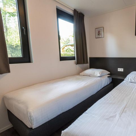 Bungalow 6 personen - Bos Lodge 75 Eco met Hottub
