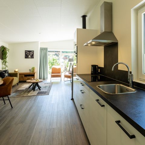 Bungalow 5 personen - Heide Lodge Eco met Jacuzzi en Sauna 