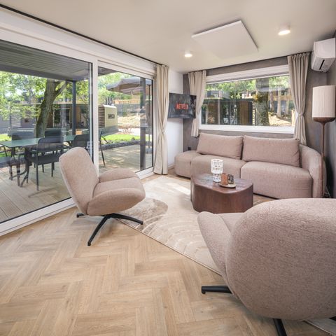 LODGE 6 personen - Sauwer Lodge met hottub