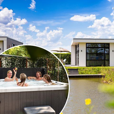 Bungalow 4 personen - Module Special Wellness (Spa)