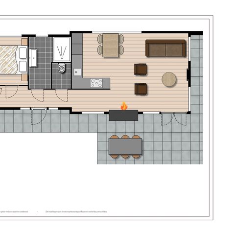 Bungalow 4 personen - Collosseo Wellness (Spa)