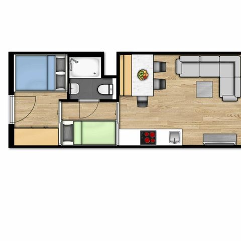 Appartement 4 personen - Studio | 4 personen