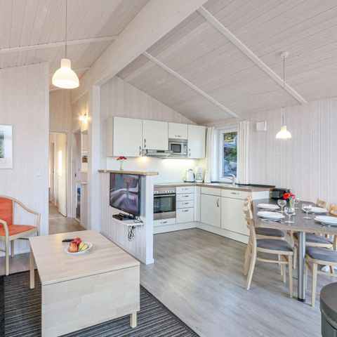 Stacaravan 6 personen - stacaravan/chalet 4+2 Kids DAN954